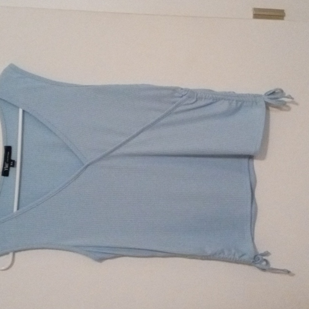 Drawstring top